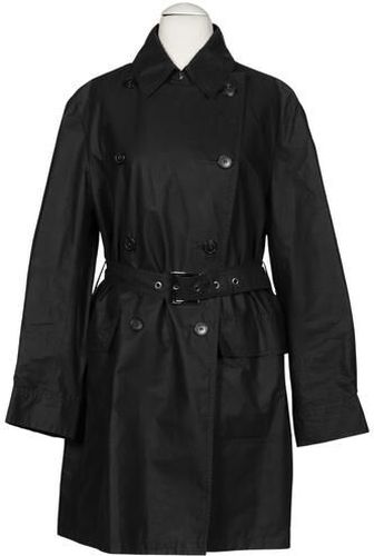 Damen Mantel, schwarz, Gr. EU 36, Baumwolle, Synthetik, Viskose - Second Hand - Strenesse - Modalova