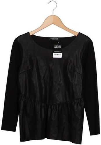 Damen Pullover, schwarz, Gr. EU 36 (IT 42), Kunstleder, Synthetik, Viskose - Second Hand - TWINSET - Modalova