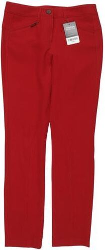 Damen Stoffhose, rot, Gr. EU 34, Elasthan, Synthetik, Viskose - Second Hand - Tuzzi - Modalova