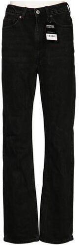Damen Jeans, schwarz, Gr. W27 L32, Baumwolle - Second Hand - Weekday - Modalova