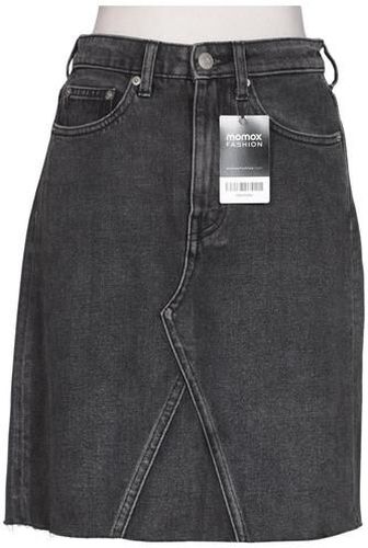 Damen Rock, grau, Gr. EU 34, Baumwolle - Second Hand - Weekday - Modalova