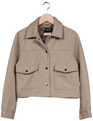 Damen Jacke, beige, Gr. S - Second Hand - Zara - Modalova