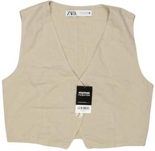 Damen Weste, beige, Gr. L - Second Hand - Zara - Modalova