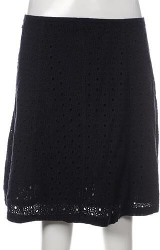 Damen Rock, blau, Gr. EU 34, Baumwolle - Second Hand - Zero - Modalova