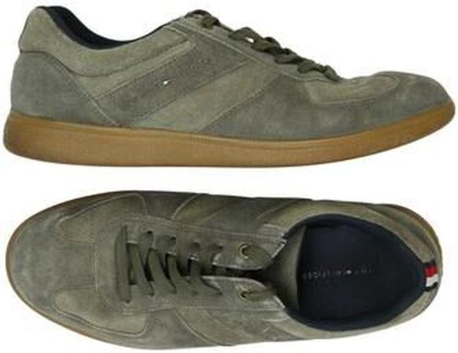 Herren Sneakers, grün, Gr. EU 42, Leder - Second Hand - Tommy hilfiger - Modalova