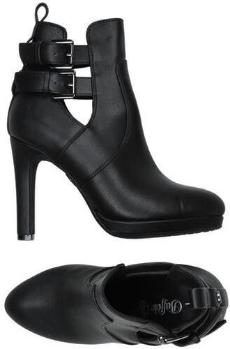 Damen Stiefelette, schwarz, Gr. EU 38, Kunstleder - Second Hand - Buffalo LONDON - Modalova
