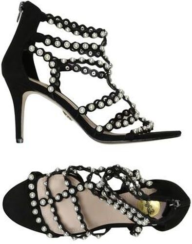Damen Sandale, schwarz, Gr. EU 38 - Second Hand - Buffalo LONDON - Modalova