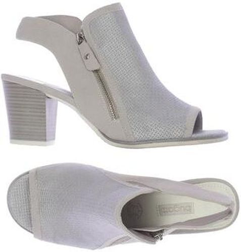 Damen Sandale, grau, Gr. EU 40, Leder - Second Hand - Bugatti - Modalova