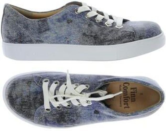 Damen Sneakers, blau, Gr. EU 41.5 (UK 8), Leder - Second Hand - Finn Comfort - Modalova