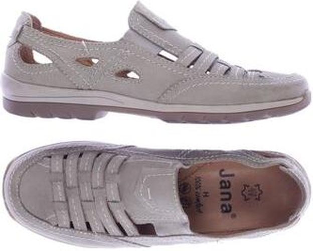 Damen Halbschuh, hellgrün, Gr. EU 37, Leder - Second Hand - Jana - Modalova