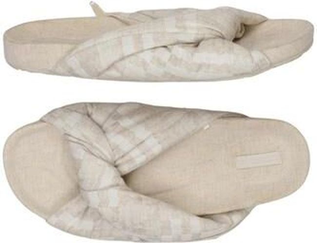 Damen Sandale, beige, Gr. EU 37 - Second Hand - Oysho - Modalova