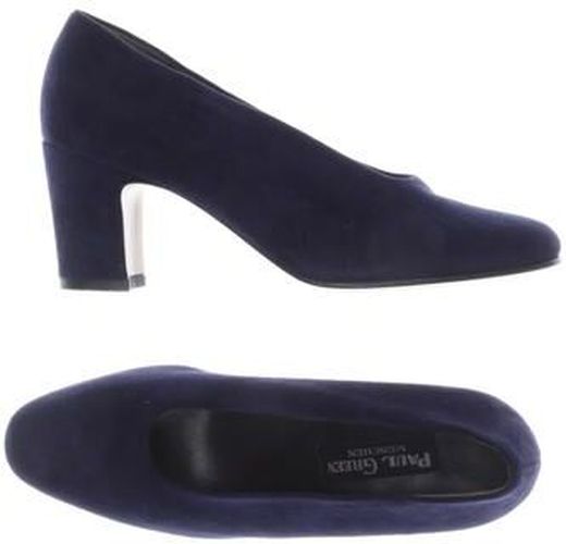 Damen Pumps, marineblau, Gr. EU 35.5 (UK 3), Leder - Second Hand - Paul green - Modalova