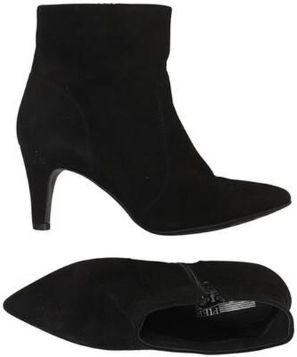 Damen Stiefelette, schwarz, Gr. EU 36, Leder - Second Hand - Pier One - Modalova