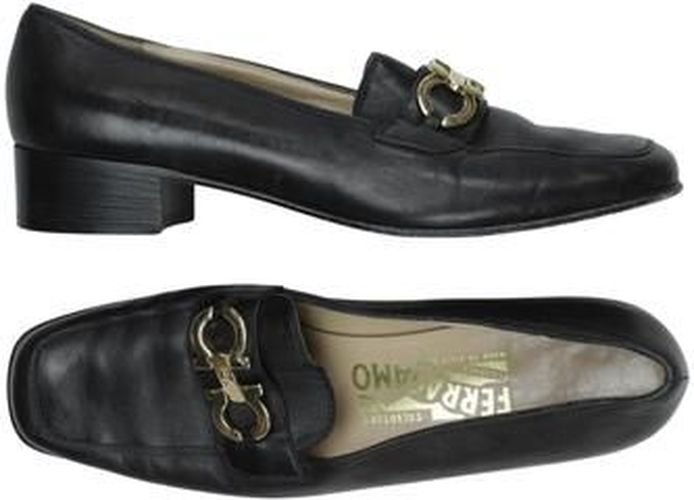 Damen Halbschuh, schwarz, Gr. EU 37 - Second Hand - Salvatore Ferragamo - Modalova