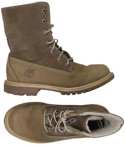 Damen Stiefel, braun, Gr. EU 36 (US 5.5), Leder - Second Hand - Timberland - Modalova