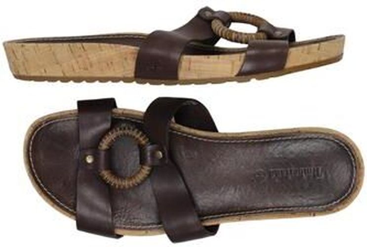 Damen Sandale, braun, Gr. EU 38 (US 7), Leder - Second Hand - Timberland - Modalova