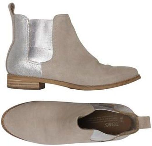 Damen Stiefelette, mehrfarbig, Gr. EU 38.5, Leder - Second Hand - TOMS - Modalova