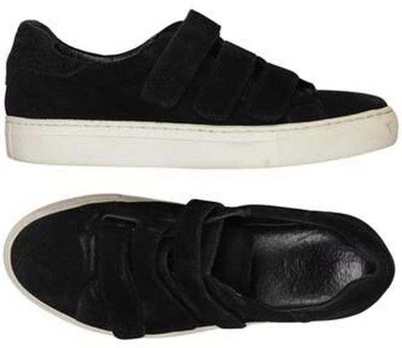 Damen Sneakers, schwarz, Gr. EU 38, Leder - Second Hand - Zign - Modalova