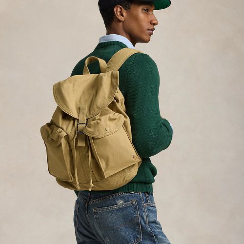 Flap-Top Canvas Backpack - Polo Ralph Lauren - Modalova