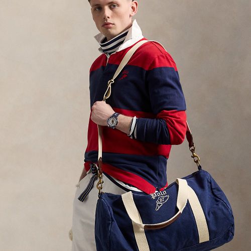 Embroidered Canvas Duffel - Polo Ralph Lauren - Modalova