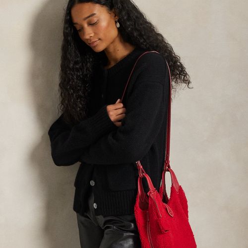 Cabas Polo Play en peau lainée - Polo Ralph Lauren - Modalova