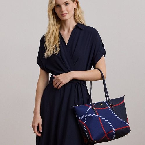 Nylon Medium Keaton Tote Bag - Lauren - Modalova