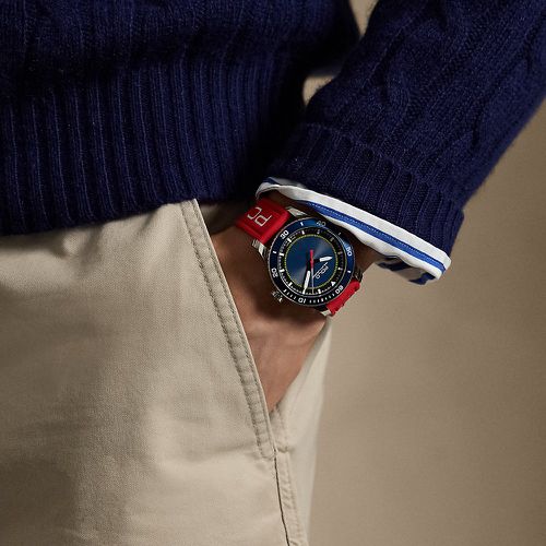 MM Polo Sport Steel Watch - Polo Ralph Lauren - Modalova