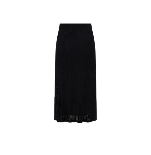 CABLE-TIPPED FISHTAIL SKIRT - CRUSH Collection - Modalova