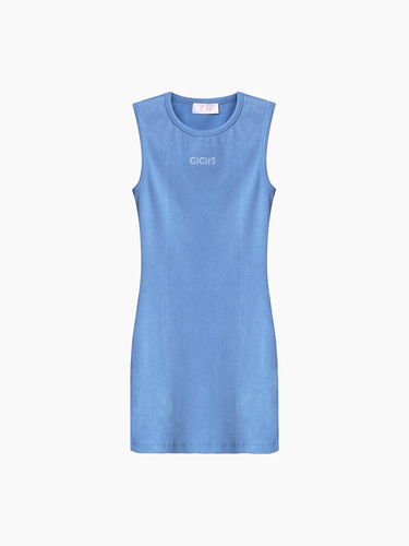 Soho Mini Dress - Blue - Gigii's - Modalova
