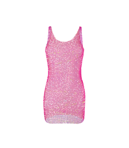 Pink Raspberry Sydney Mini Dress - Santa Brands - Modalova