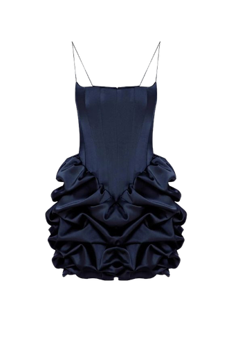 LUCKY DRESS NAVY-BLUE - BALYKINA - Modalova