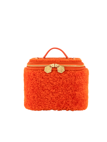 Betty Mini Fur Orange - Maven Bag - Modalova