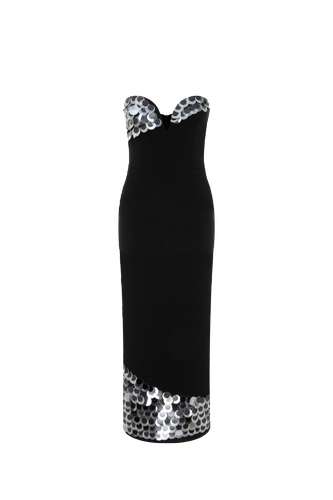 Neo - Corset Dress With Hand-Stitched Sequin Details - ILA - Modalova