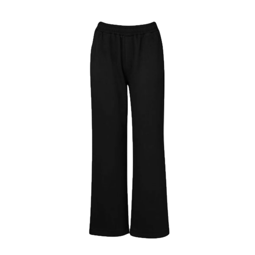 Marigold Eco Tencel Relaxed Fit Pants In Jet Black Color - Marei 1998 - Modalova