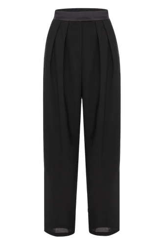 High-waisted Tailored Trousers - Aureliana - Modalova