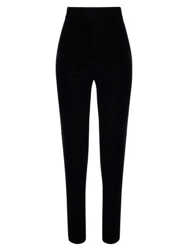 Velour Slim-Leg Pants - NDS The Label - Modalova