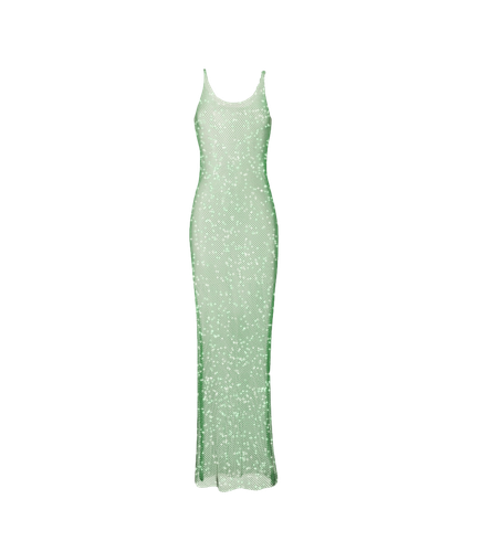 Lime Green Sydney Maxi Dress - Santa Brands - Modalova