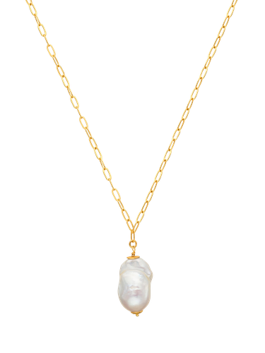 Baroque Pearl Long Necklace - Eva Remenyi - Modalova