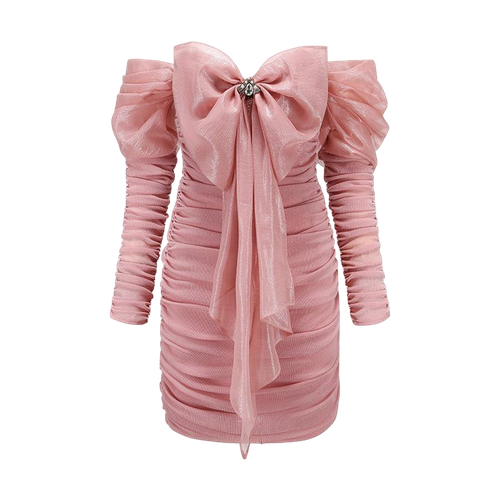 Viviana Dress (Pink) (Final Sale) - Nana Jacqueline - Modalova