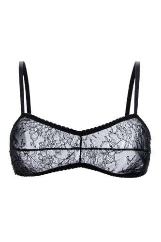 Chantilly Lace Bralette Top | Women's Black Bralette - Aureliana - Modalova