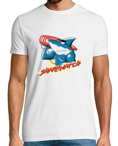 Camiseta camisa del reloj del tiburón para hombre - latostadora.com - Modalova