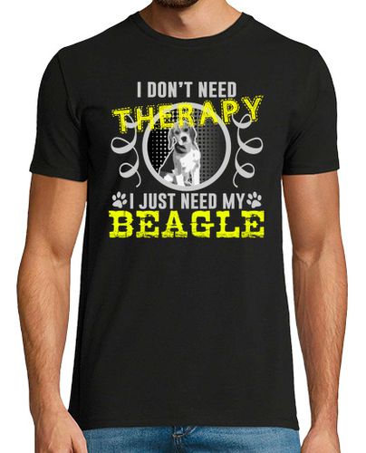 Camiseta no necesito la terapia sólo necesito mi beag - latostadora.com - Modalova