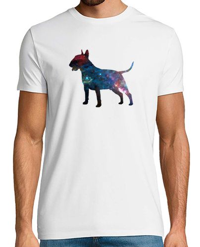 Camiseta Bull terrier galaxia - latostadora.com - Modalova