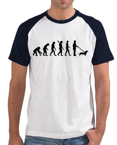 Camiseta dachshund de la evolución - latostadora.com - Modalova
