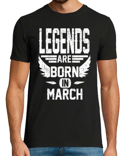 Camiseta nacen las leyendas en marzo - latostadora.com - Modalova