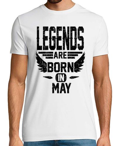 Camiseta las leyendas nacen en mayo - latostadora.com - Modalova
