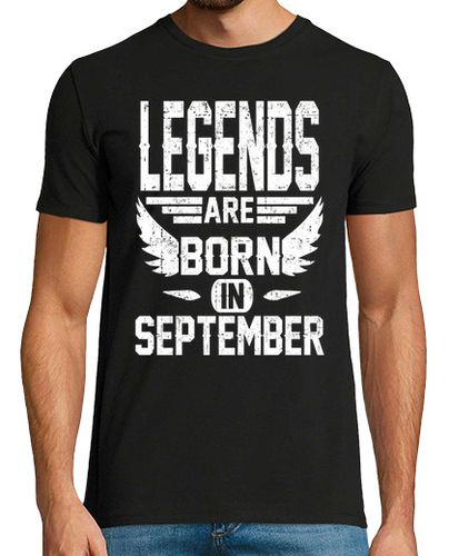 Camiseta las leyendas nacen en septiembre - latostadora.com - Modalova