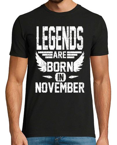Camiseta las leyendas nacen en noviembre - latostadora.com - Modalova