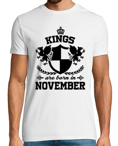 Camiseta los reyes nacen en noviembre - latostadora.com - Modalova