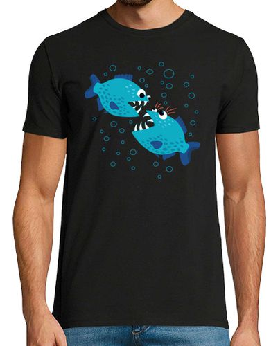 Camiseta pescados azules de la piraña del chisme divertido - latostadora.com - Modalova